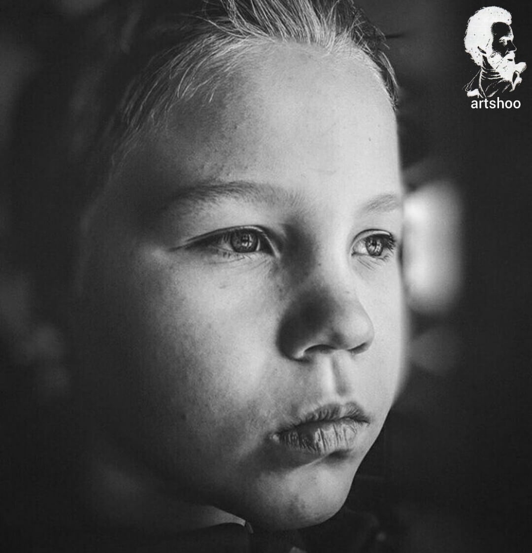 آموزش نقاشی سیاه قلم